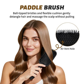 BALON vented styling brush showing dual vents for airflow
