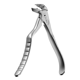 Baluca Ergonomic Nail Clipper front view with curved head design