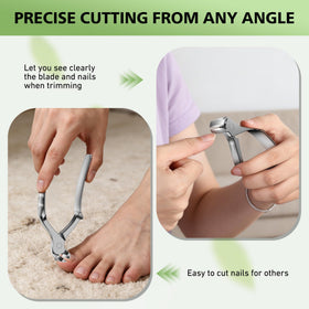 Baluca Ergonomic Nail Clipper with integrated nail catcher