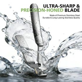 Baluca Ergonomic Nail Clipper with thick nails for comparison