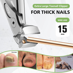 Baluca Nail Clipper ergonomic handle close-up