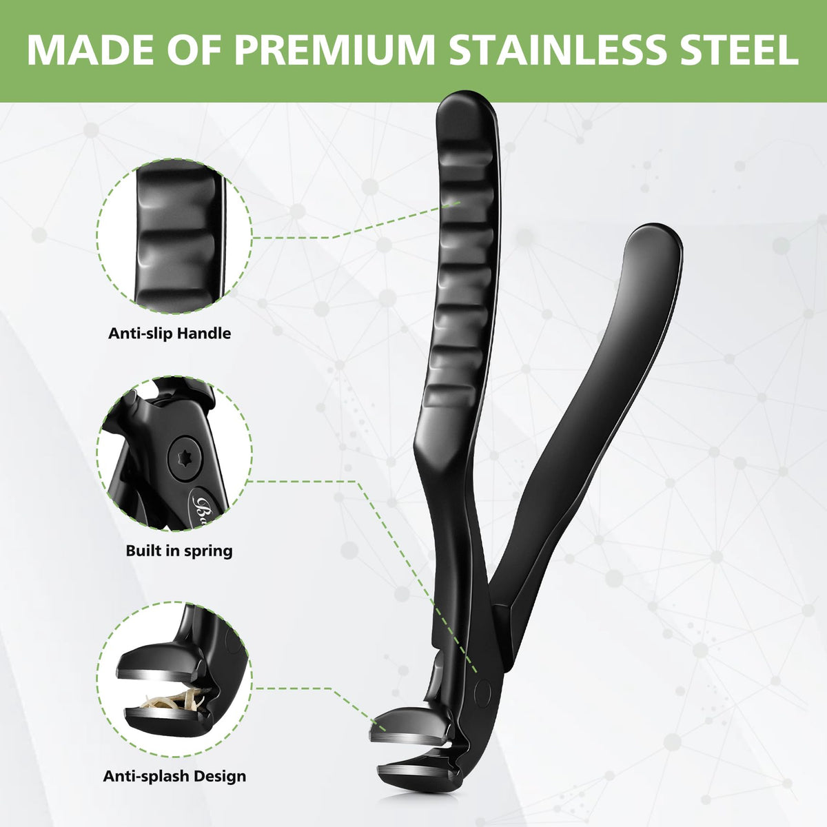 Baluca Nail Clipper made of stainless steel