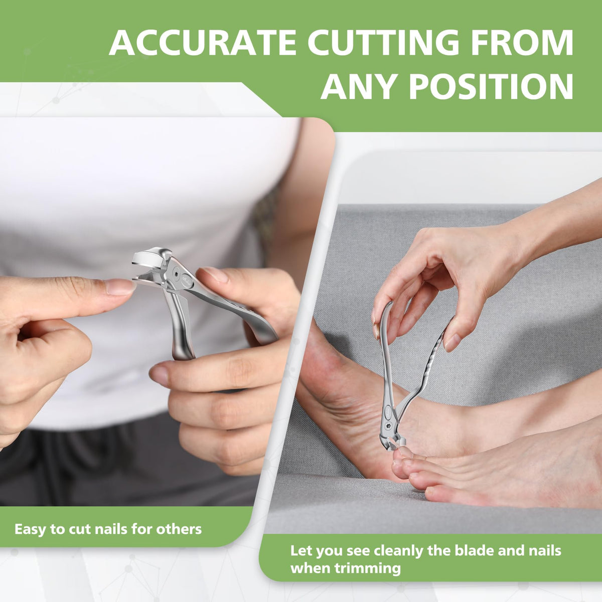 Baluca Nail Clipper with built-in nail catcher