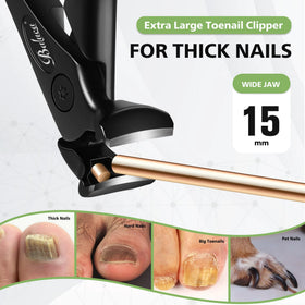 Baluca Nail Clipper with ergonomic handle