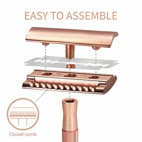 Bambaw Double Edge Safety Razor in a lifestyle setting