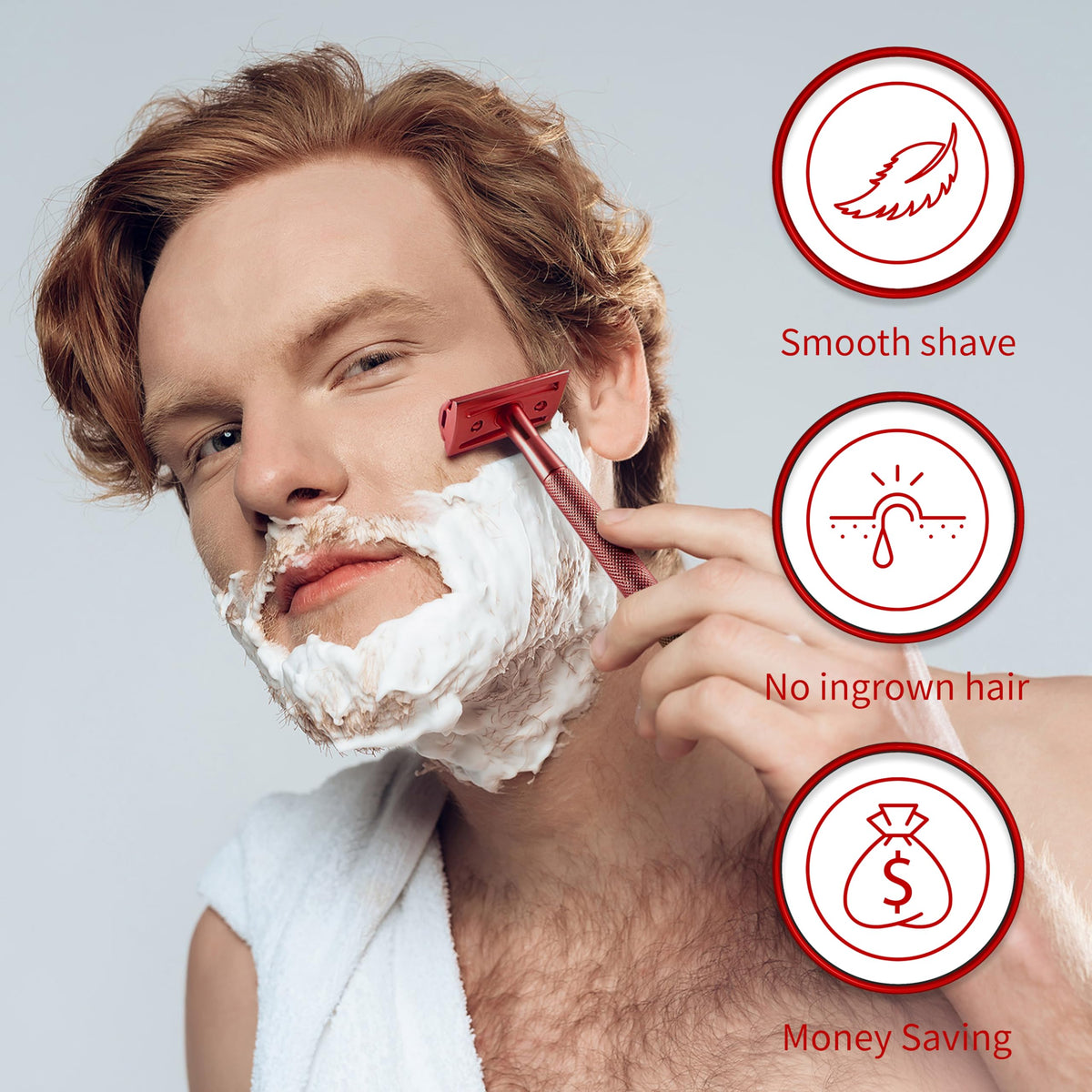 Bambaw Double Edge Safety Razor side view