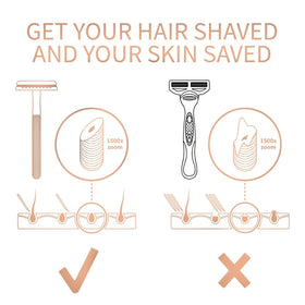 Bambaw Safety Razor in a bathroom setting