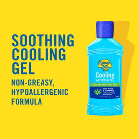 Banana Boat Aloe Vera Gel packaging side view