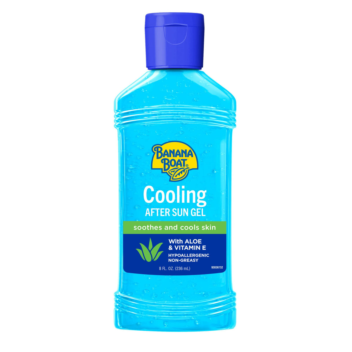 Banana Boat Cooling After Sun Aloe Vera Gel 8 Fl Oz front view