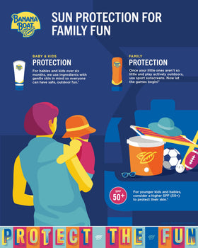 Banana Boat Kids Sunscreen Spray SPF 100 application