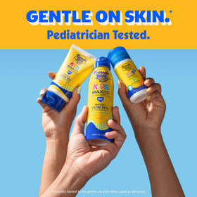 Banana Boat Kids Sunscreen Spray SPF 50 packaging close-up