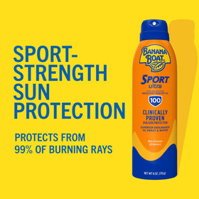 Banana Boat Sport SPF 100 Sunscreen Spray back view