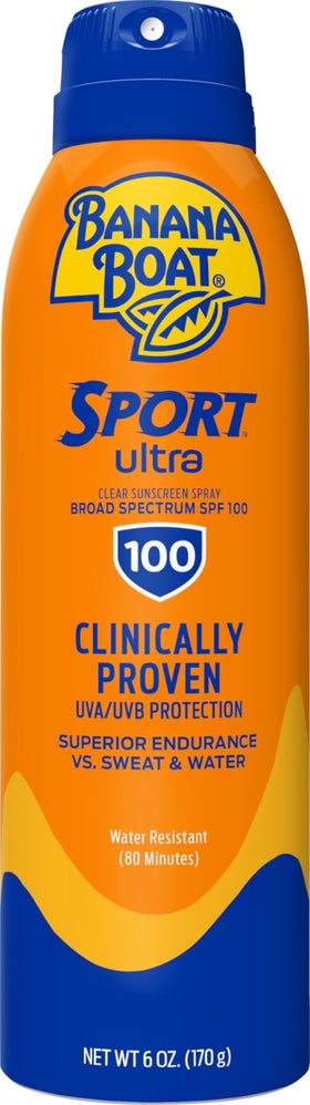 Banana Boat Sport SPF 100 Sunscreen Spray front view