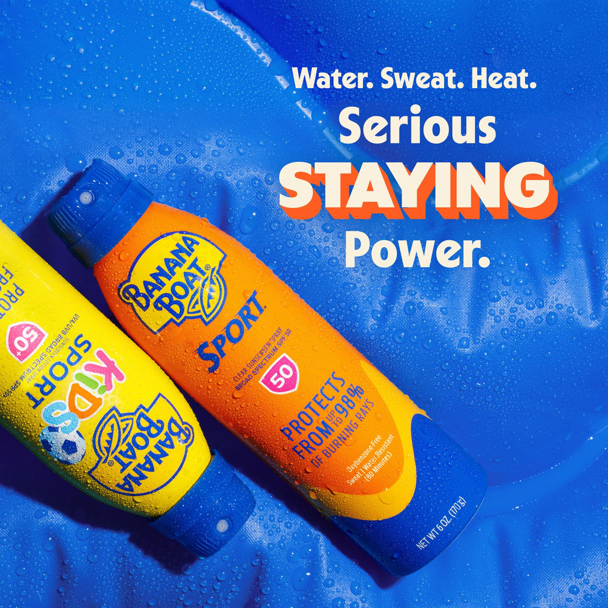 Banana Boat Sport SPF 50 Sunscreen Spray 6 oz close-up of nozzle