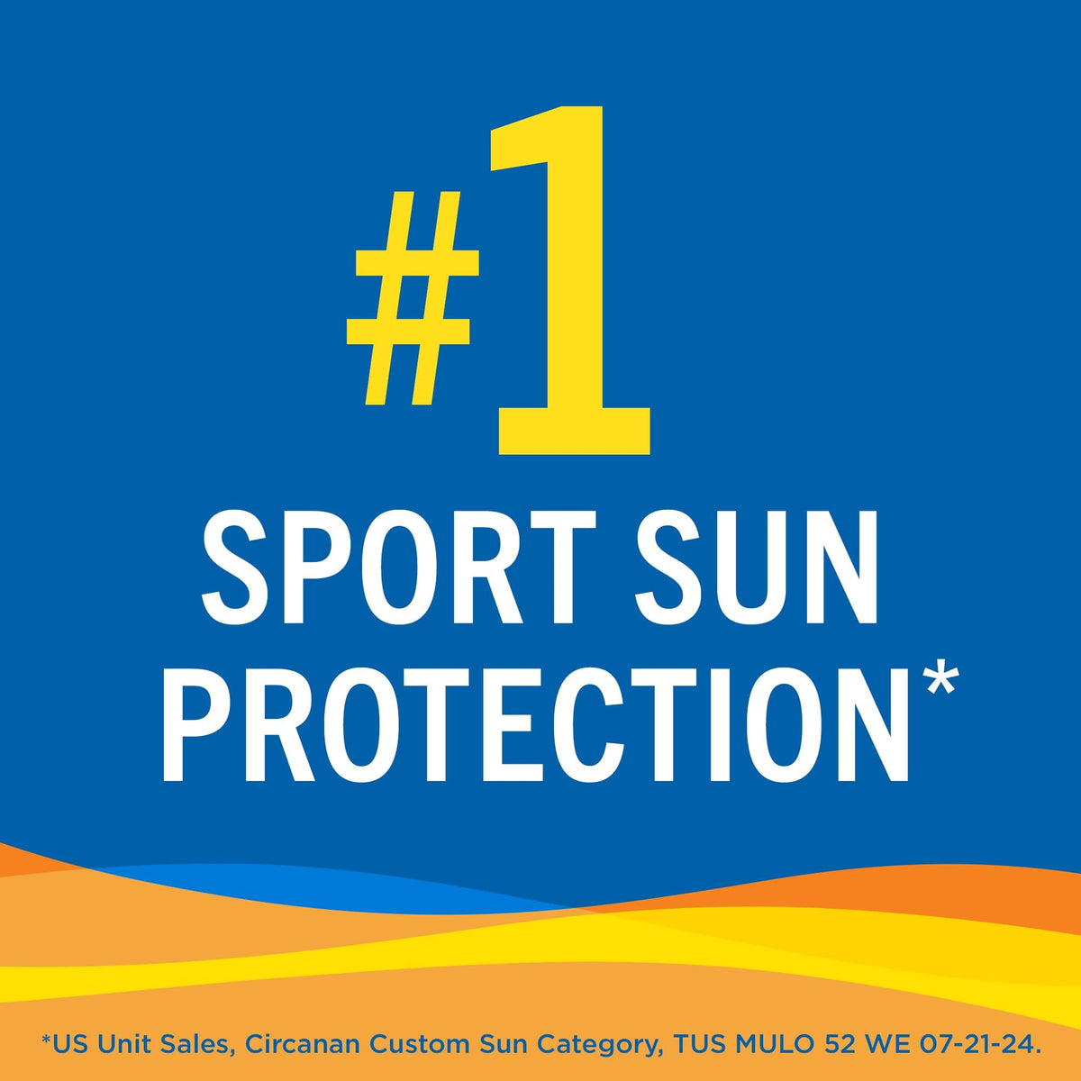 Banana Boat Sport SPF 60+ Sunscreen Lotion with beach background