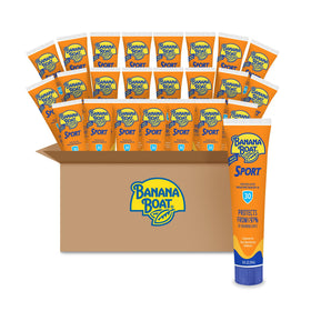 Banana Boat Sport Ultra SPF 30 Sunscreen Lotion front view, travel size 1 oz