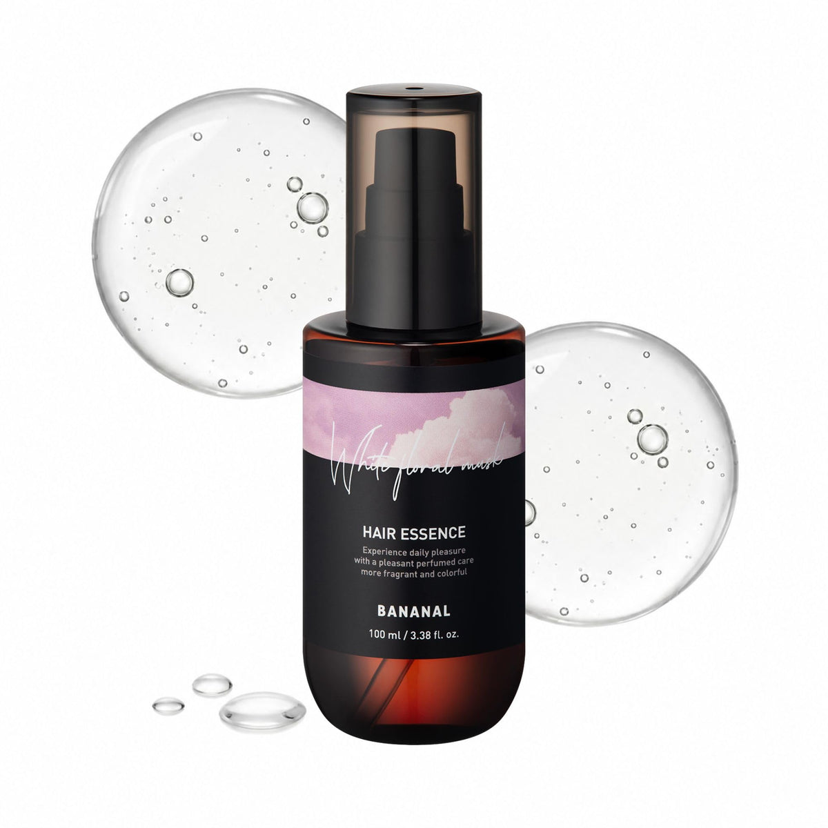 BANANAL 2-in-1 Hair Perfume Oil & Serum front view, 100ml bottle