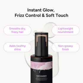 BANANAL Hair Perfume Oil & Serum back view with ingredient details
