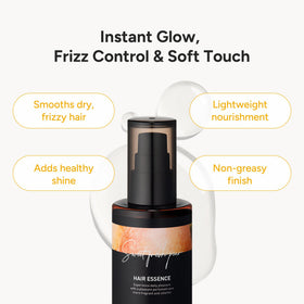 BANANAL Hair Perfume Oil & Serum back view with ingredient list