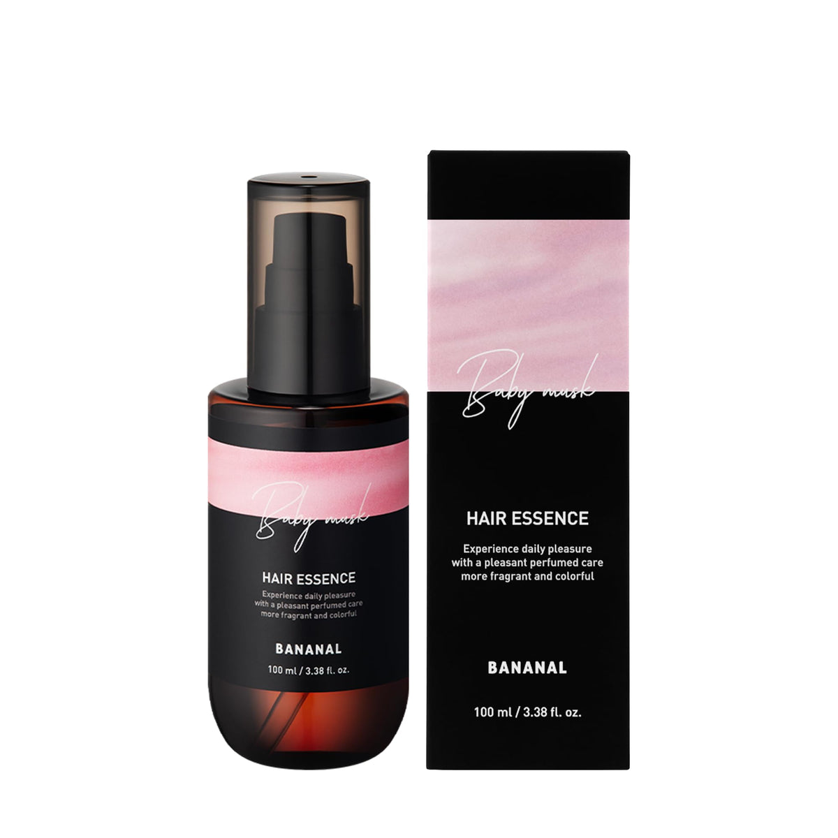BANANAL Hair Perfume Oil & Serum packaging details