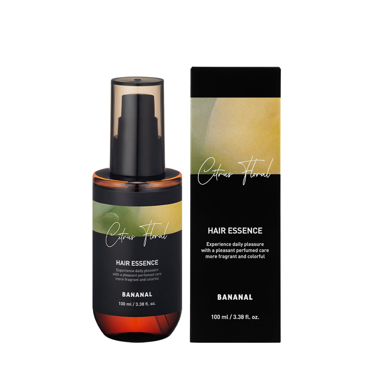 BANANAL Hair Perfume Oil & Serum packaging details