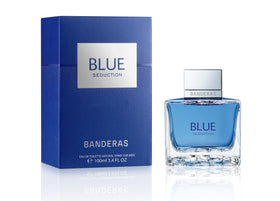 BANDERAS Blue Seduction Eau de Toilette Spray bottle side view