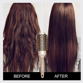 BANGMENG Round Hair Brush showing honeycomb barrel design