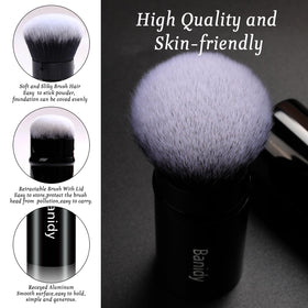 Banidy Kabuki Brush with soft, dense bristles