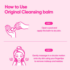 BANILA CO Clean It Zero cleansing balm pod with Acerola and Vitamin C ingredients