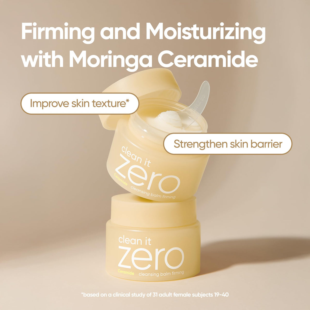 BANILA CO Clean it Zero Firming Cleansing Balm spatula included
