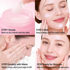 BANILA CO Clean It Zero Original Cleansing Balm in use on skin