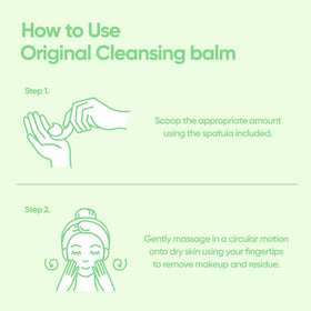 BANILA CO Clean it Zero Pore Clarifying Cleansing Balm beside makeup products