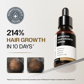 Bare Anatomy Advanced Hair Growth Serum bottle side view