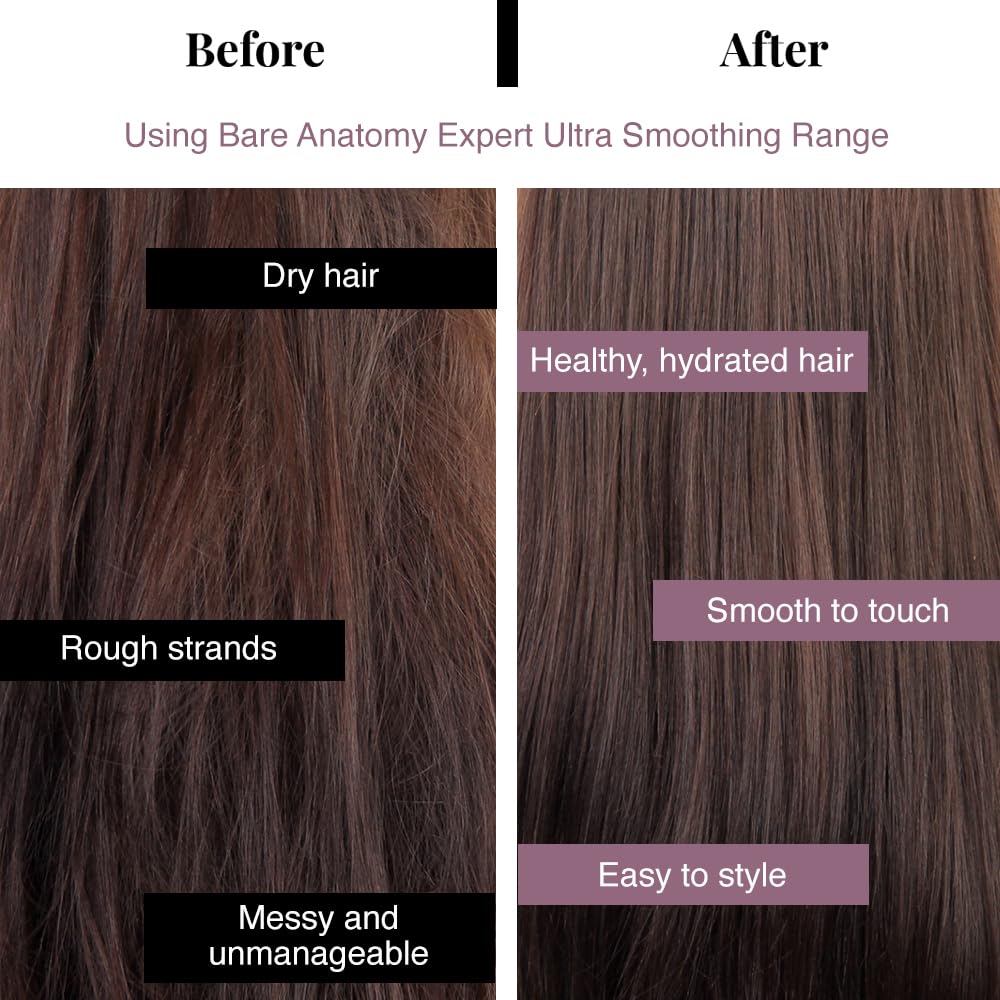 Bare Anatomy Ultra Smoothing Hair Mask 250g side view
