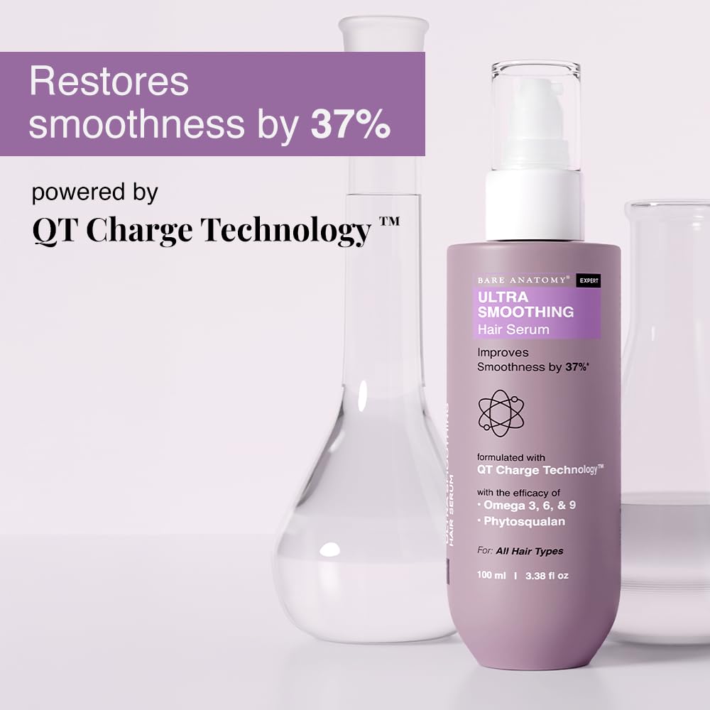 Bare Anatomy Ultra Smoothing Hair Serum 100 ml back view