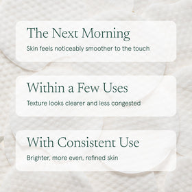 Barefaced Polishing Pads displayed with a serene background