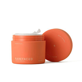 Barefaced Toning and Exfoliating Pads packaging front view