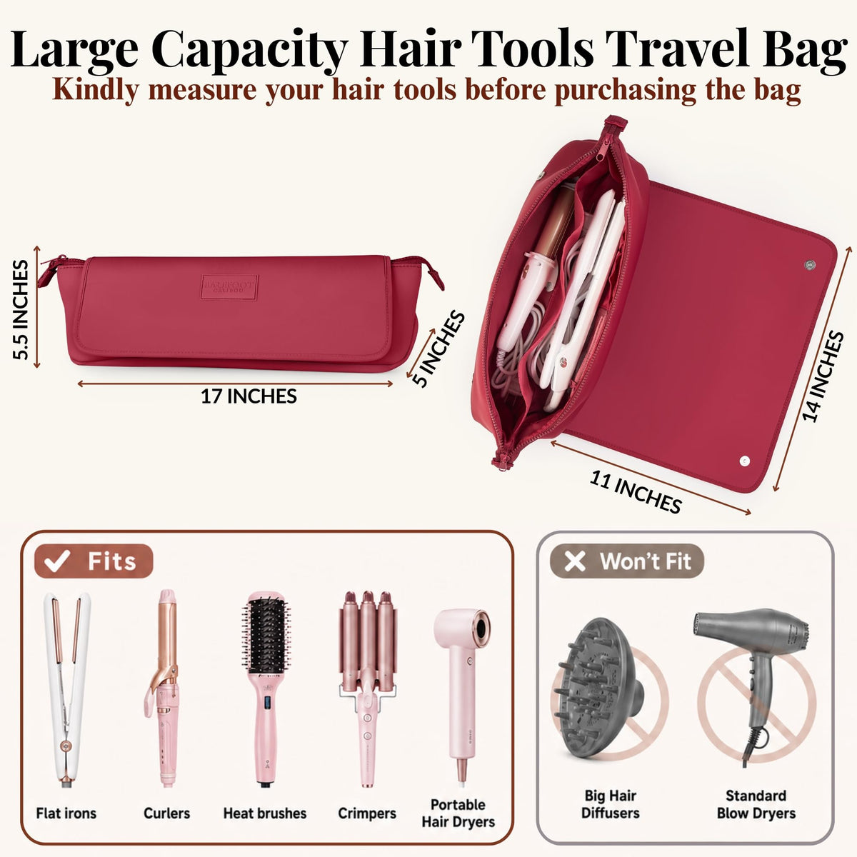 BAREFOOT CARIBOU Travel Bag magnetic closure detail