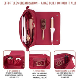 BAREFOOT CARIBOU Travel Bag zippered pocket