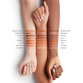 bareMinerals All-Over Face Color Bronzer Warmth with Shaping & Finish Brush