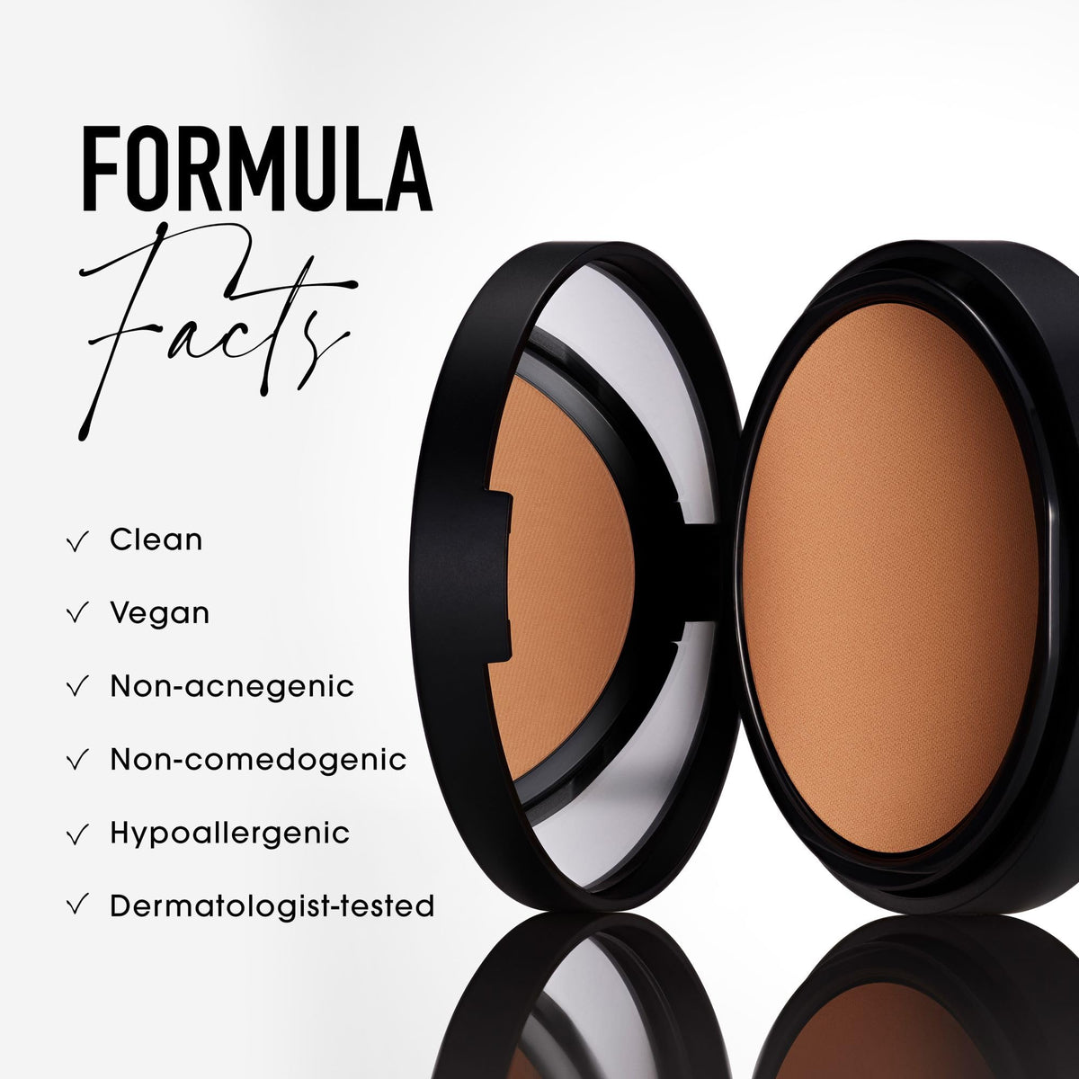 bareMinerals BAREPRO Pressed Powder Foundation Deep 60 Cool packaging