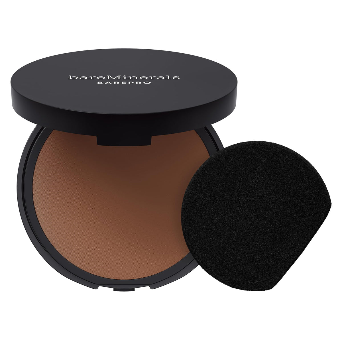 bareMinerals BAREPRO Pressed Powder Foundation Deep 60 Neutral front view