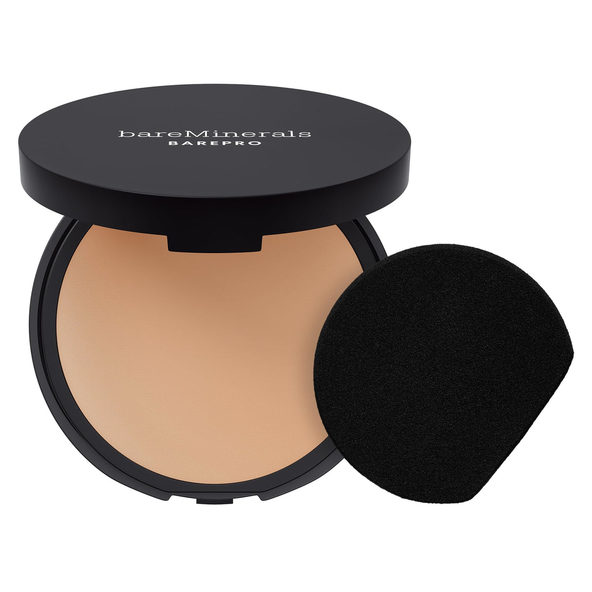 bareMinerals BAREPRO Pressed Powder Foundation Light 25 Warm front view