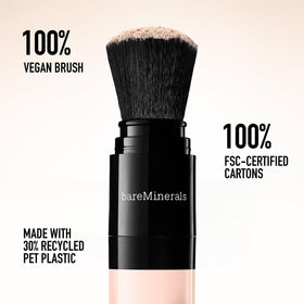 bareMinerals Mineral Veil powder with makeup products