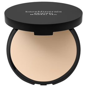 bareMinerals Mineral Veil Pressed Setting Powder front view, Sheer Fair