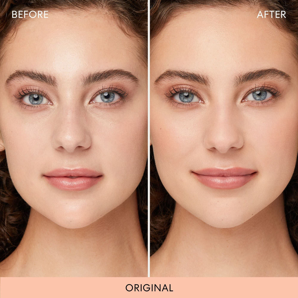bareMinerals Mineral Veil Translucent Setting Powder application with Full Flawless Face Brush