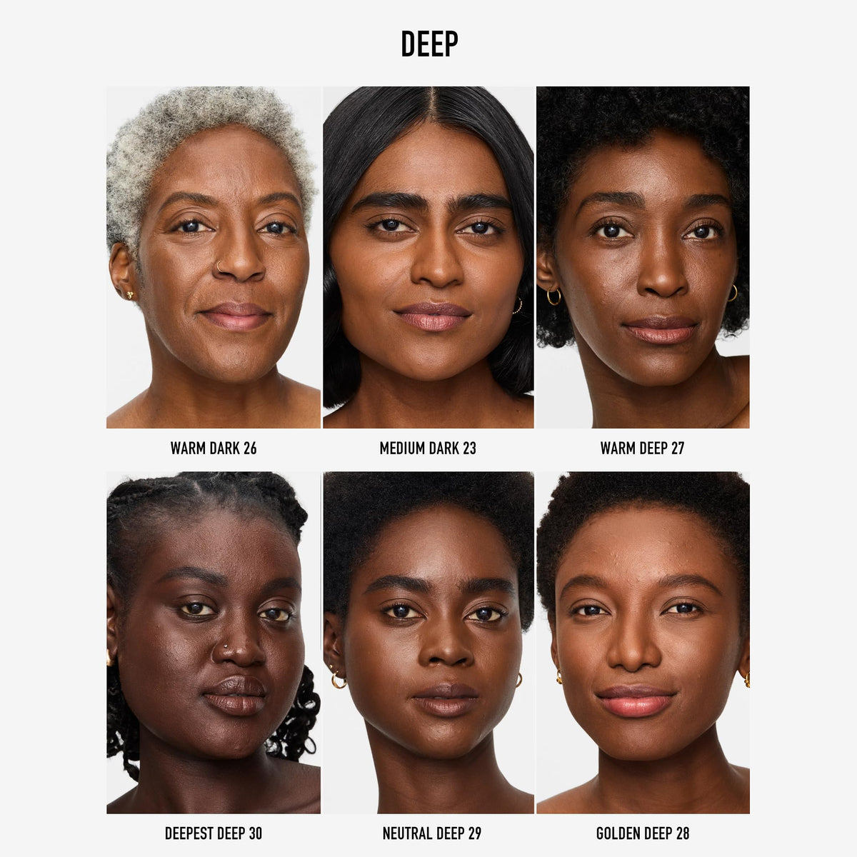 bareMinerals Original Loose Powder Foundation SPF 15 Golden Deep 28 application on skin