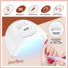 Base coat and top coat included in JEWHITENY kit