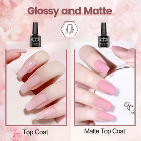 Base coat and top coat included in JEWHITENY kit
