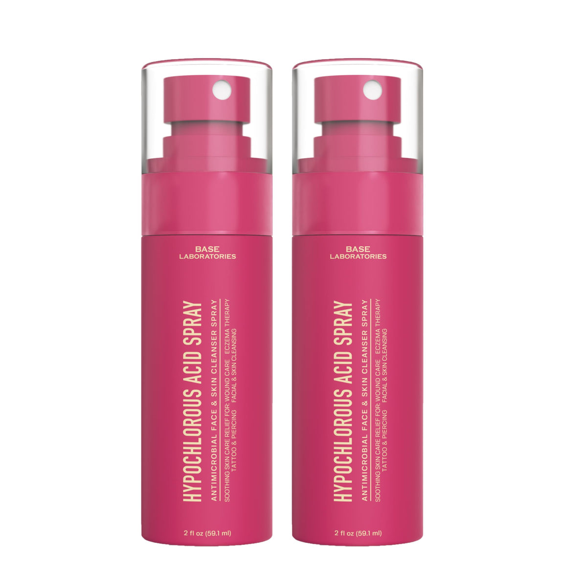 BASE LABORATORIES Hypochlorous Acid Spray 4oz front view